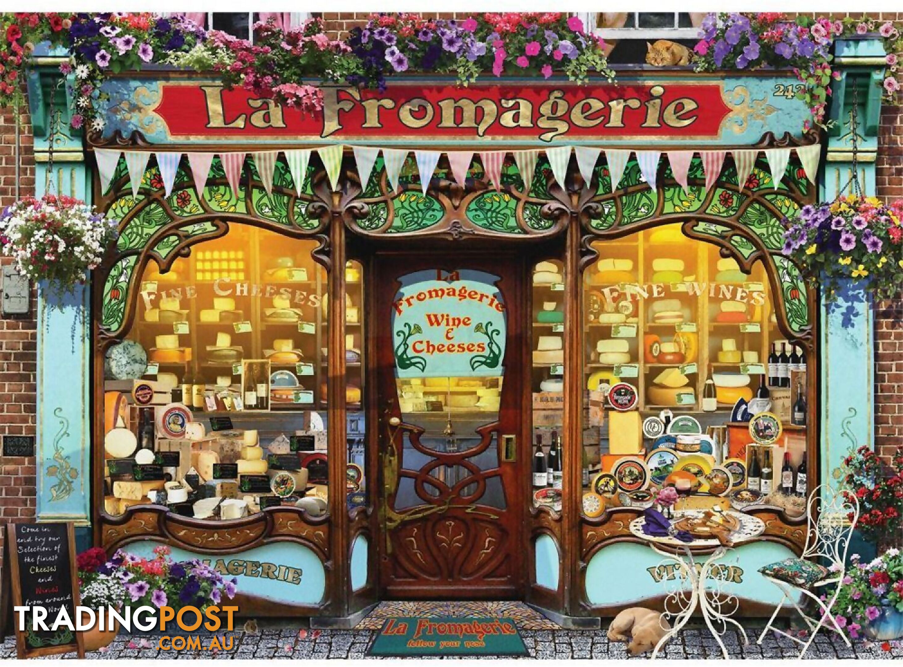 Holdson - Time To Shop - La Fromagerie - Jigsaw Puzzle 1000 Pieces - Jdhol775330 - 9414131775330