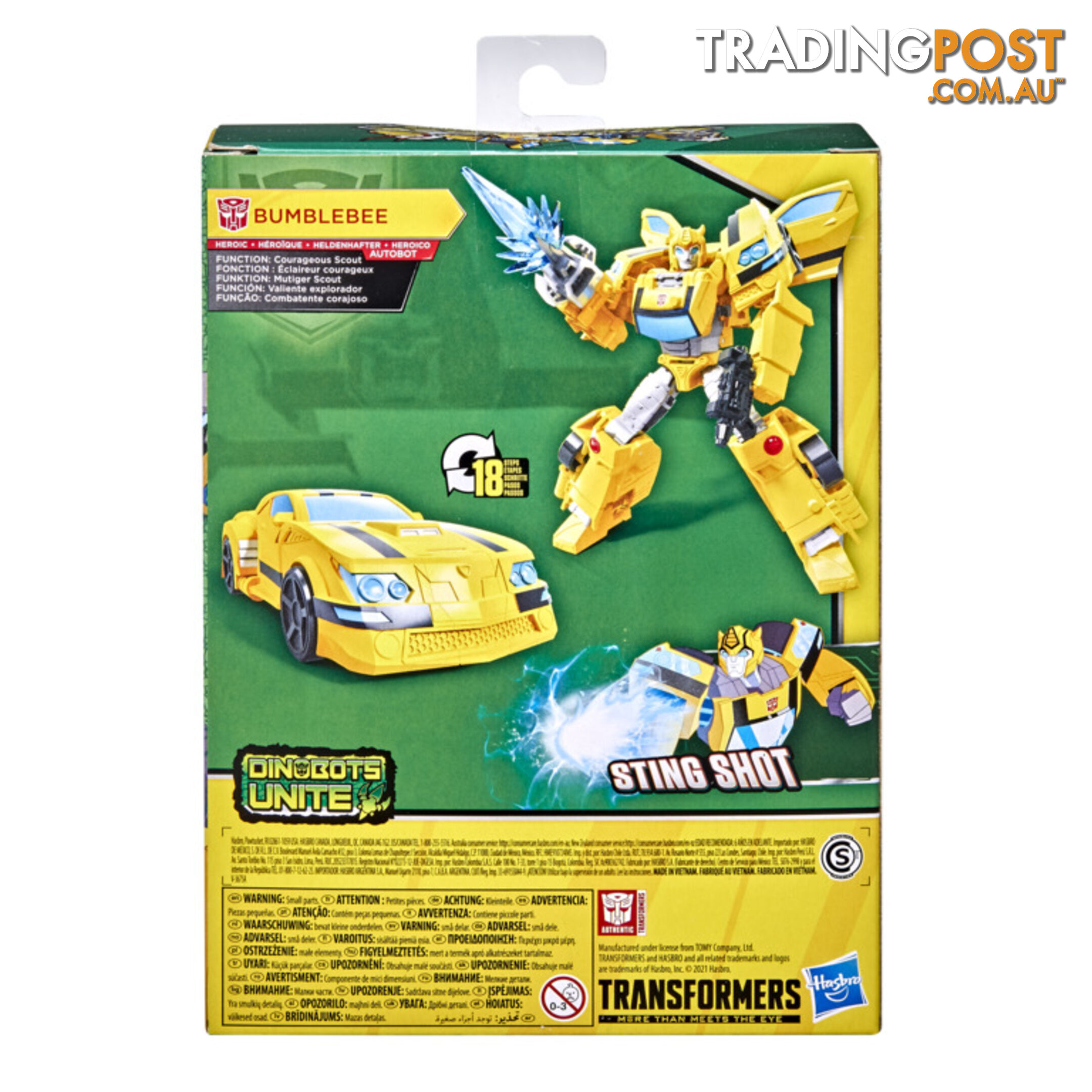 Transformers Bumblebee Cyberverse Adventures Bumblebee - Hbe70535e7099 - 5010993866861