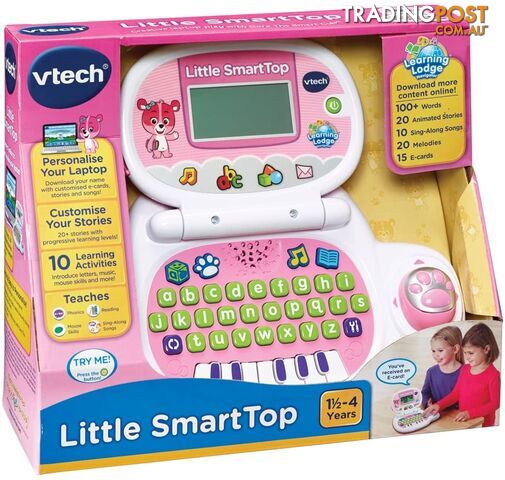 Vtech - Little Smart Top Toy Computer Vtech Tn80139553004 - 3417761395530