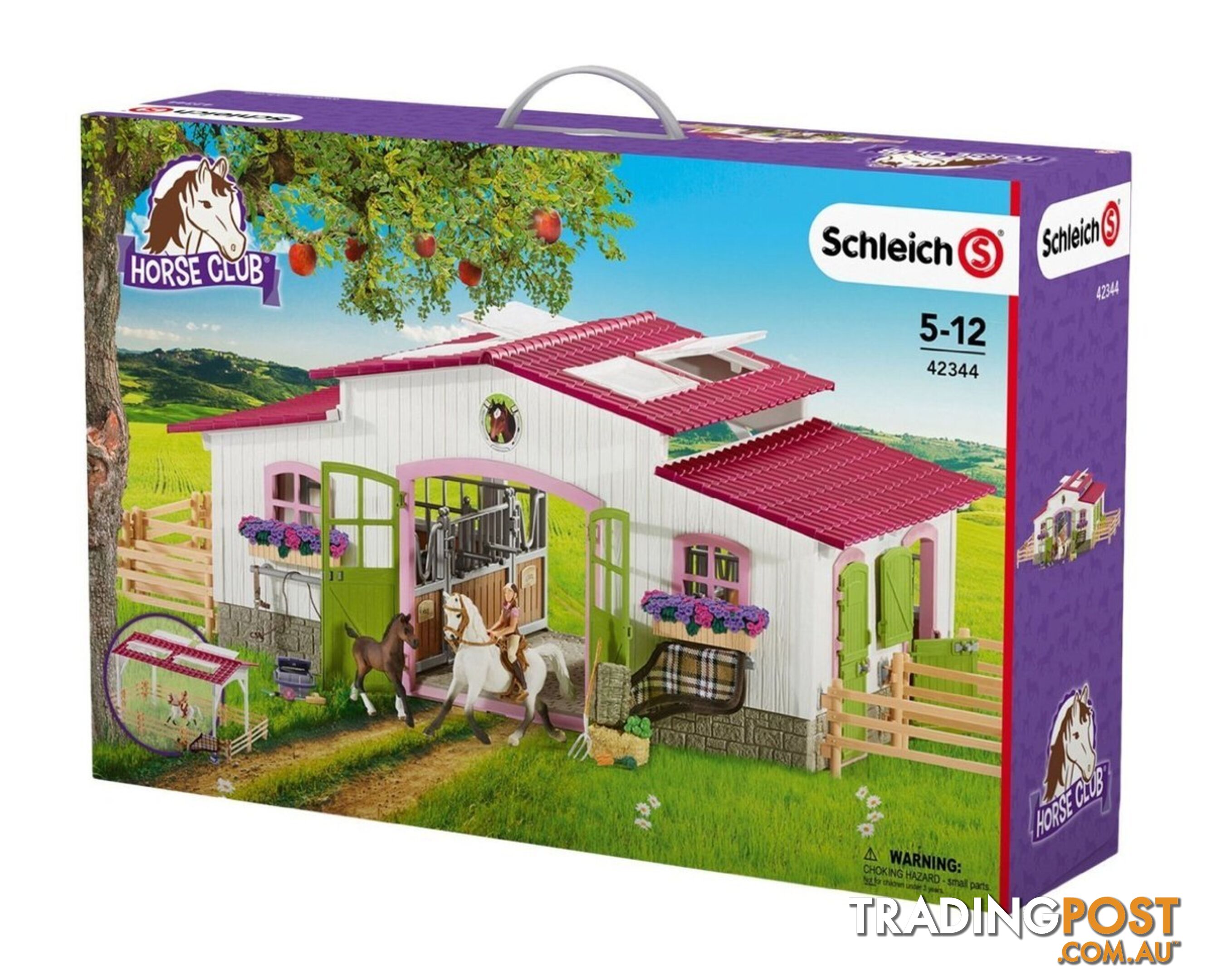 Schleich - Riding Centre With Accessories Sc42344 - 4055744005602