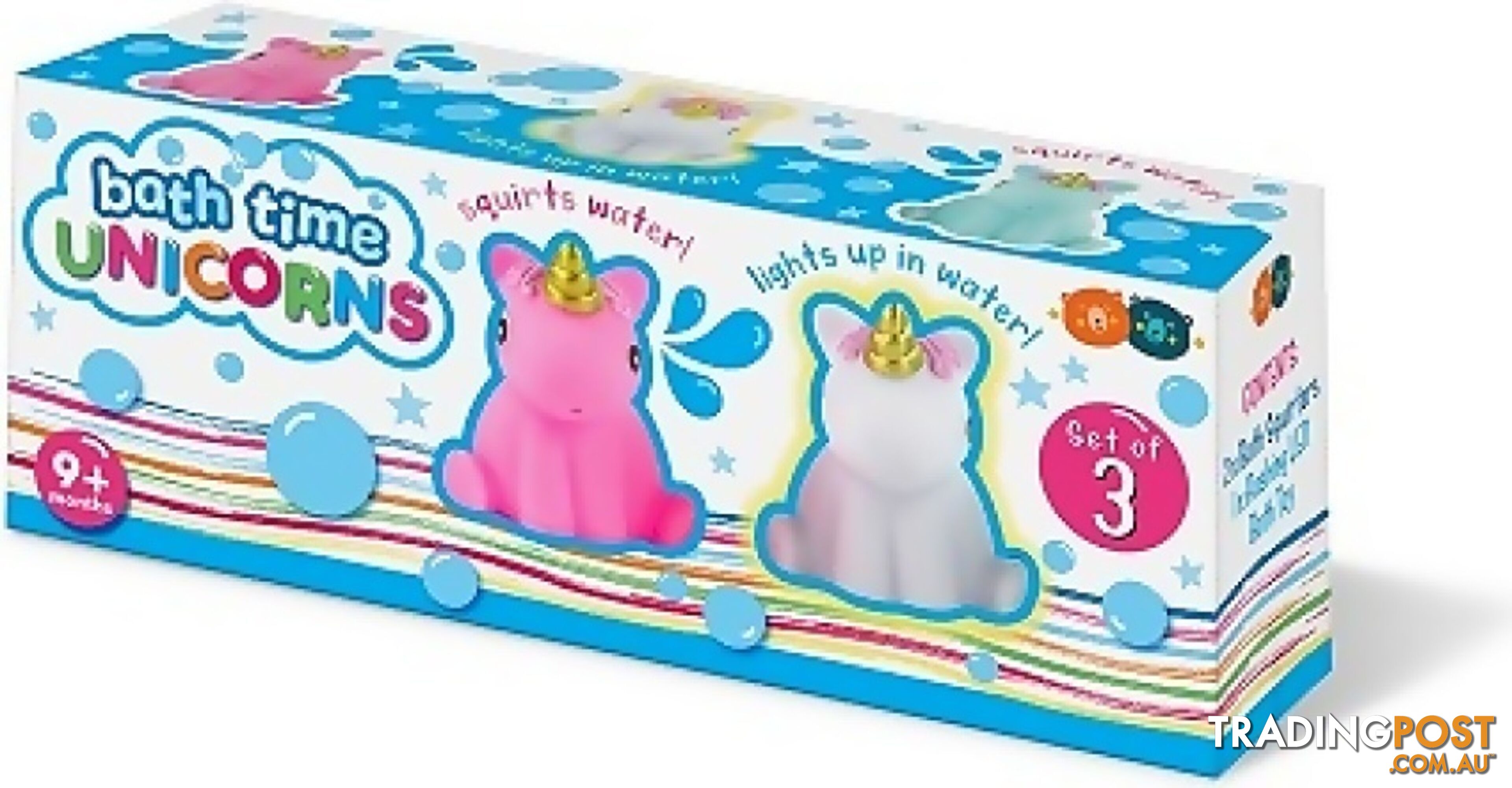 Buddy & Barney - Bath Time Unicorns Squirters â€“ Set Of 3 - Mh Bb176 - 712195455649