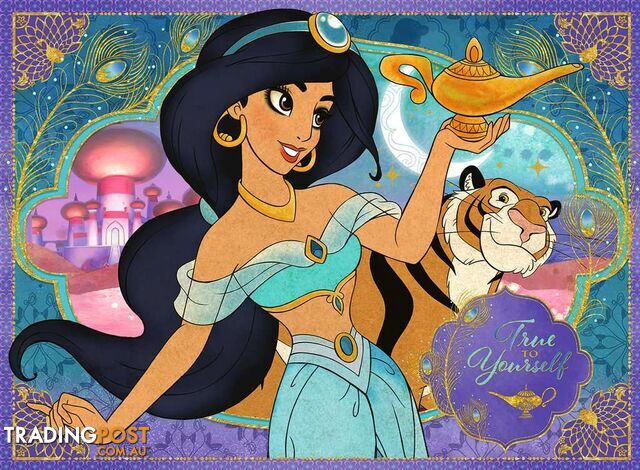 Ravensburger - Disney Aladdin Princess Jasmine Jigsaw Puzzle 100 Piece Rb10409 - 4005556104093