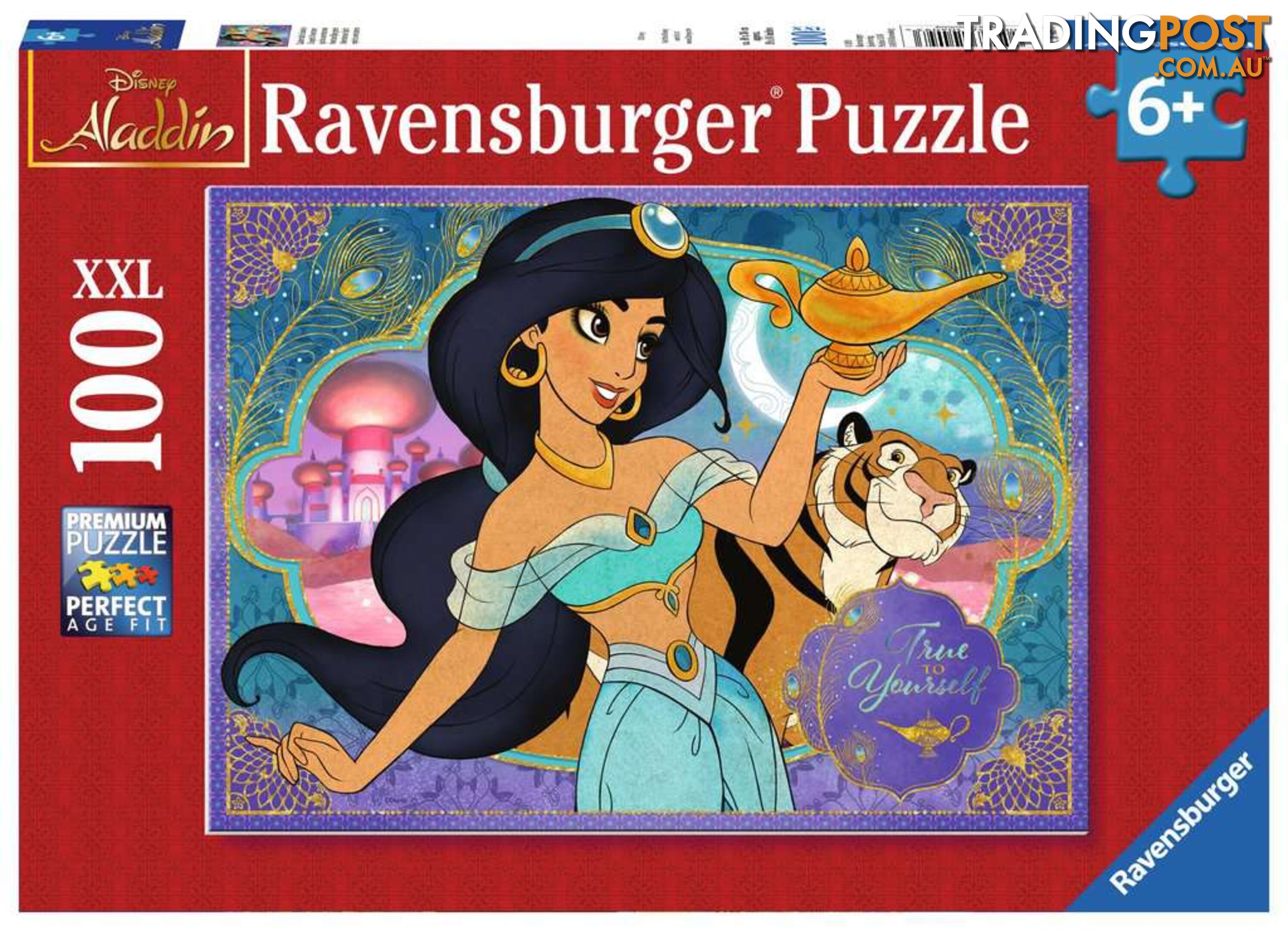 Ravensburger - Disney Aladdin Princess Jasmine Jigsaw Puzzle 100 Piece Rb10409 - 4005556104093