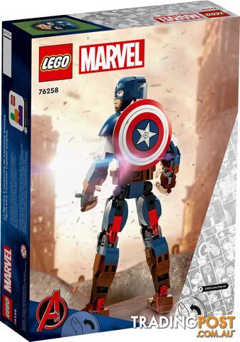 LEGO 76258 Captain America Construction Figure - Marvel Super Heroes - 5702017419749