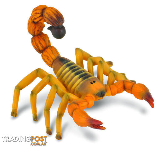 CollectA Yellow Fat Tailed Scorpion Animal Figurine - Rpco88349 - 4892900883496