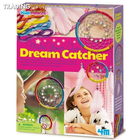 4m - Kidzmaker Make Your Own Dream Catcher Jpc4732 - 4893156047328