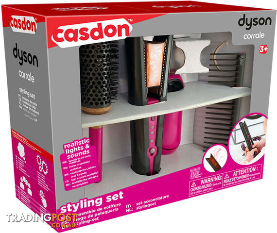 Dyson - Corrale Toy Styling Set - Casdon Ajcas73350 - 5011551000239