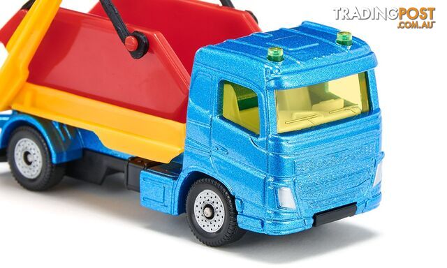 Siku - Truck With Skip & Trailer - Mdsi1695 - 4006874016952