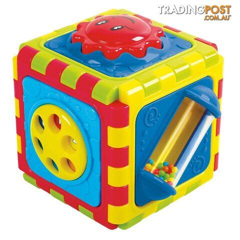 6 In One Activity Cube 18m+ Playgo Toys Ent. Ltd  Art61075 - 4892401021410