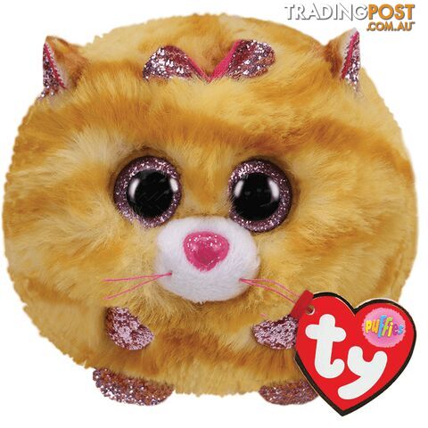 Ty Beanie Boos - Puffies - Tabitha - Yellow Cat 10cm - 42507 - 008421425075