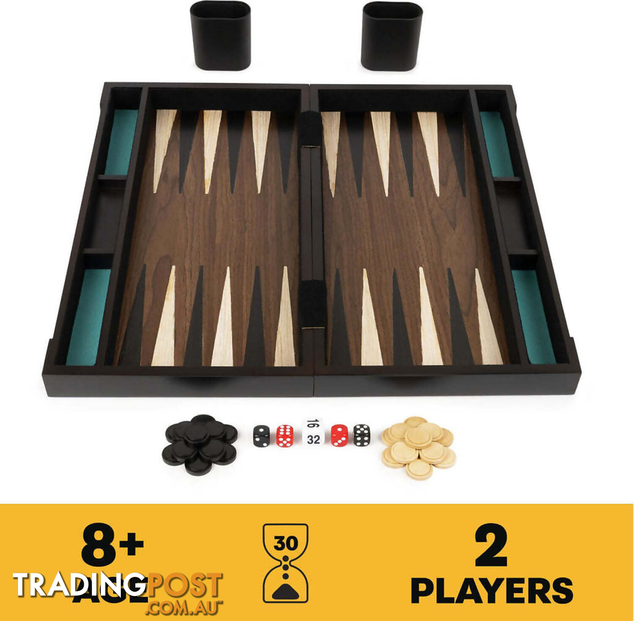 Cardinal Legacy - Deluxe Backgammon - Art64696 - 778988271766