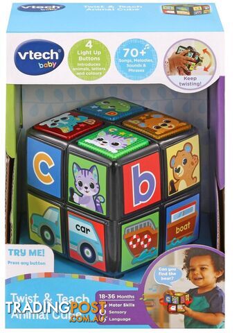 Vtech - Twist & Teach Animal Cube - Tn80558403 - 3417765584039