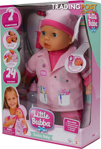 Little Bubba - Doctor Doll Set 38cm - Hs23125 - 840150231257