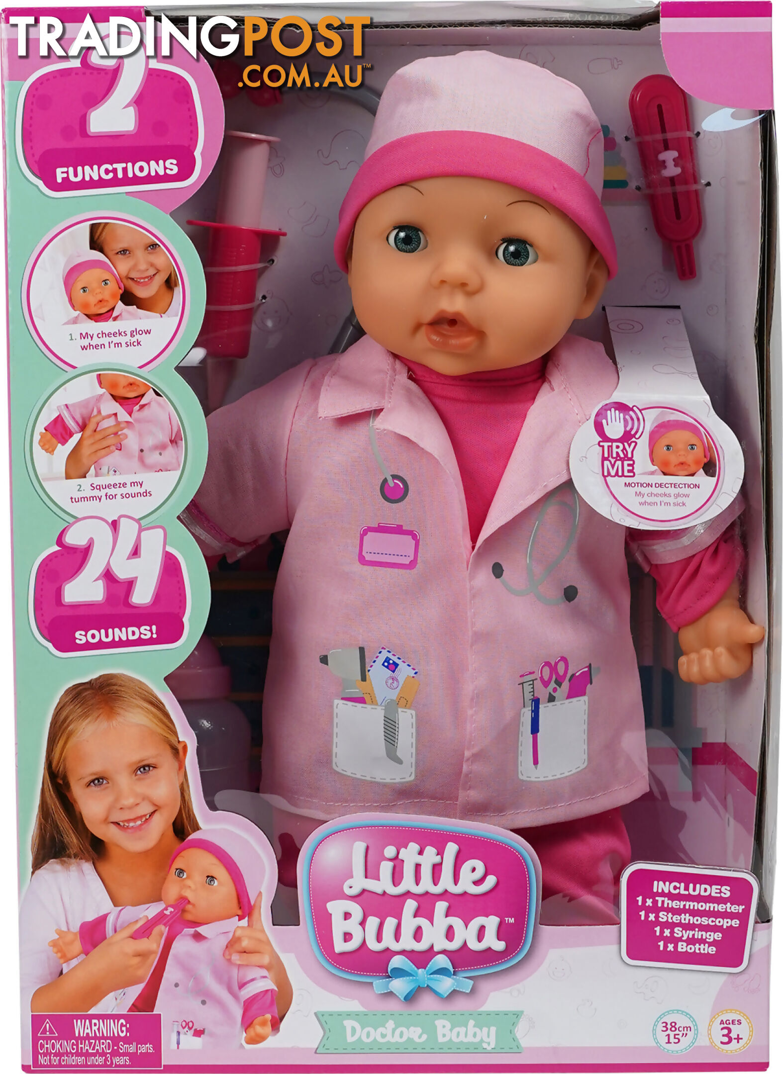 Little Bubba - Doctor Doll Set 38cm - Hs23125 - 840150231257