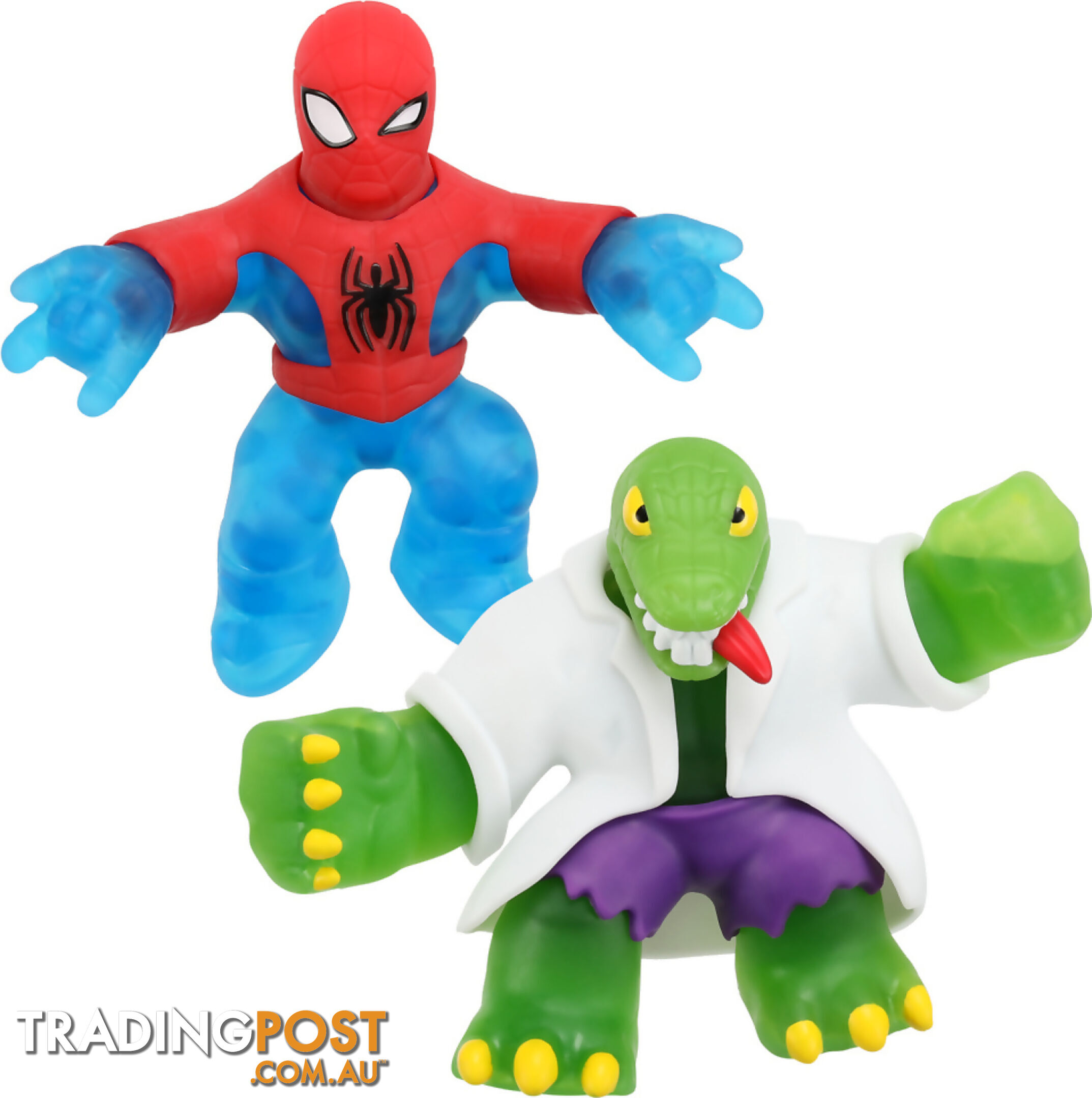 Heroes Of Goo Jit Zu - Marvel Goo Shifters Spider-man Vs Goo Shifter Lizard - Mj42582 - 630996425824