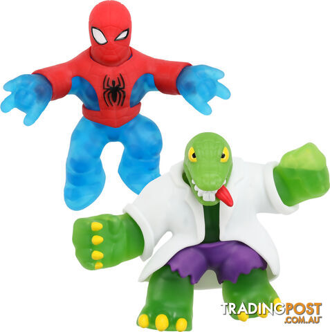 Heroes Of Goo Jit Zu - Marvel Goo Shifters Spider-man Vs Goo Shifter Lizard - Mj42582 - 630996425824