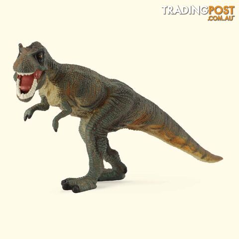 CollectA T-rex Tyrannosaurus Rex Green Large Dinosaur Figurine - Rpco88118 - 4892900881188