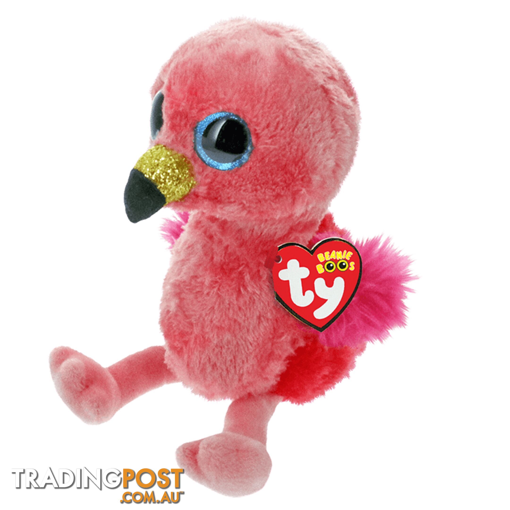 Ty Beanie Boos - Gilda - Pink Flamingo 15cm Small 36848 - 008421368488