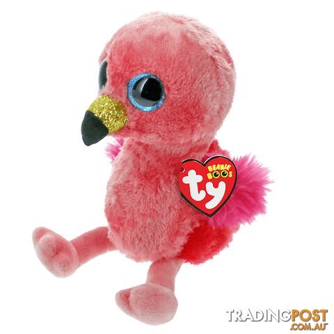 Ty Beanie Boos - Gilda - Pink Flamingo 15cm Small 36848 - 008421368488