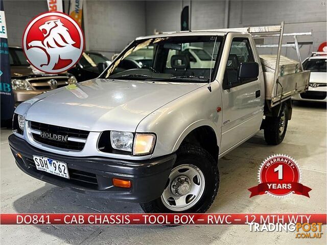 1998 HOLDEN RODEO LX  CAB CHASSIS