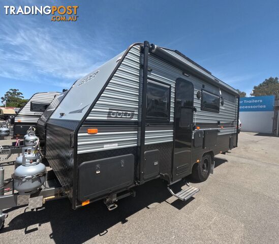 2023 LEADER 1800_C_K1E11B_S GOLD LE CARAVAN 18' 2 BUNKS