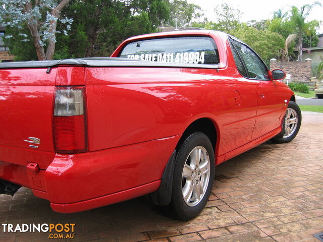 2002 Holden Commodore VU Series II S Pac Ute Automatic