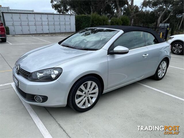 2011 VOLKSWAGEN GOLF 118TSI VIMY12 CABRIOLET