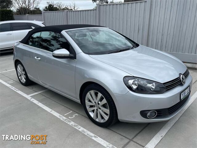 2011 VOLKSWAGEN GOLF 118TSI VIMY12 CABRIOLET