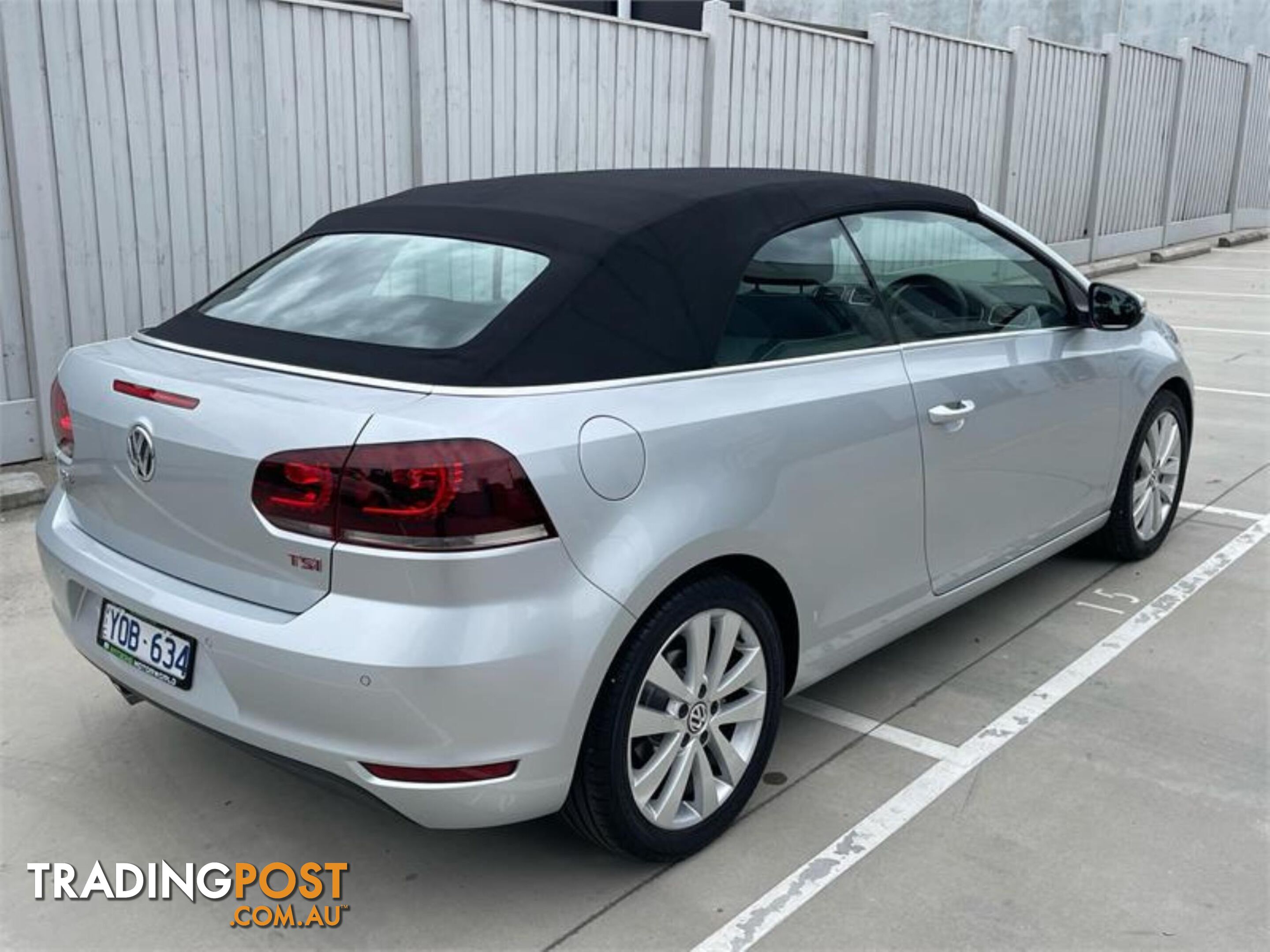 2011 VOLKSWAGEN GOLF 118TSI VIMY12 CABRIOLET