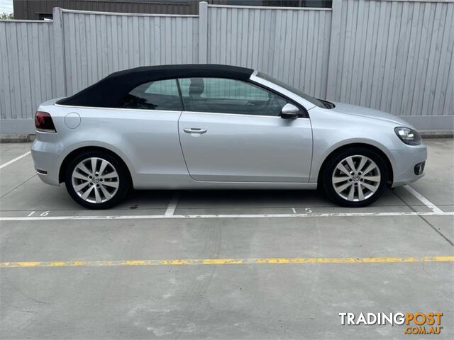 2011 VOLKSWAGEN GOLF 118TSI VIMY12 CABRIOLET