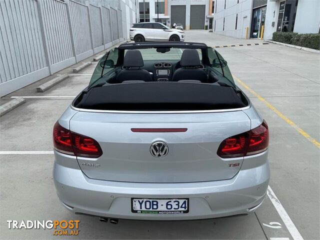 2011 VOLKSWAGEN GOLF 118TSI VIMY12 CABRIOLET