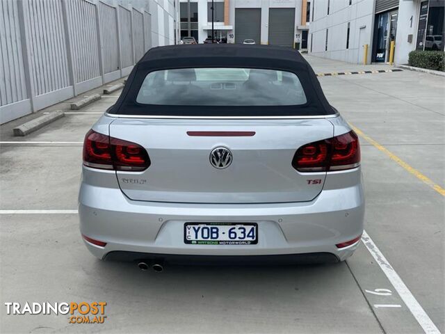 2011 VOLKSWAGEN GOLF 118TSI VIMY12 CABRIOLET