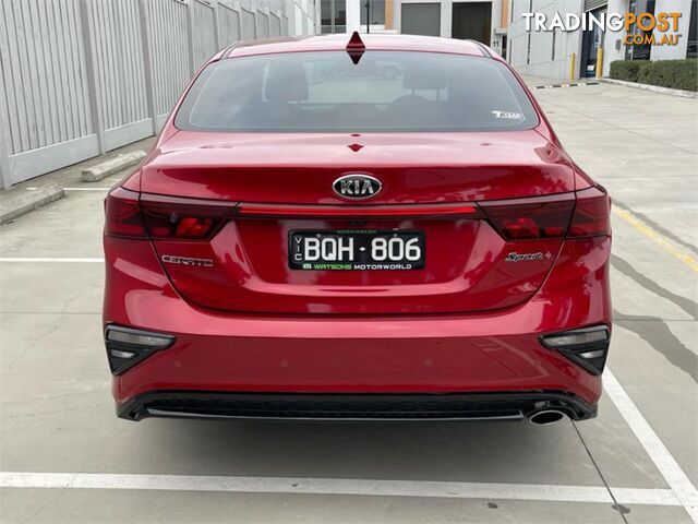 2021 KIA CERATO SPORT BDMY21 SEDAN