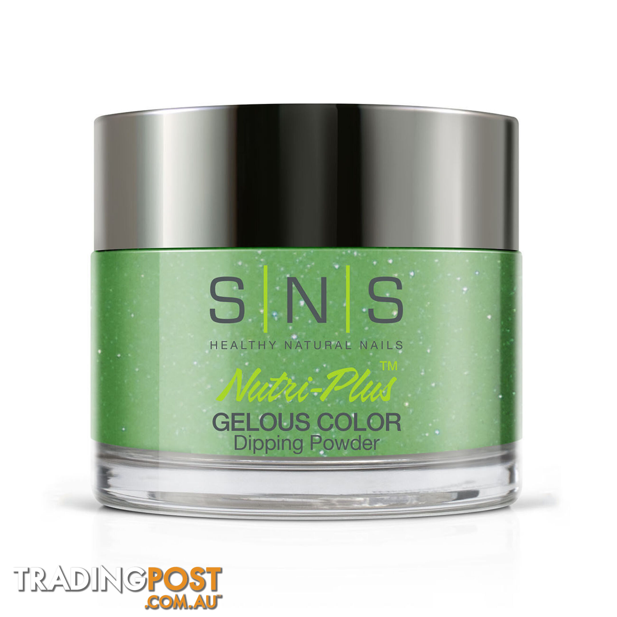 SNS SP02 Gelous Dipping Powder 28g (1oz) Miles Davis Green - 635635734671