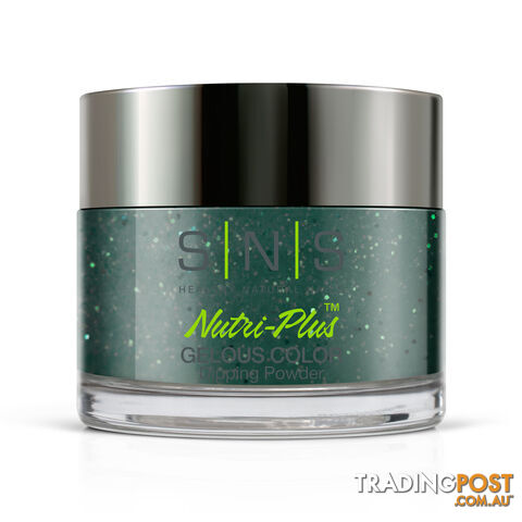 SNS IS31 Gelous Dipping Powder 28g (1oz) Green Velour - 655302824382