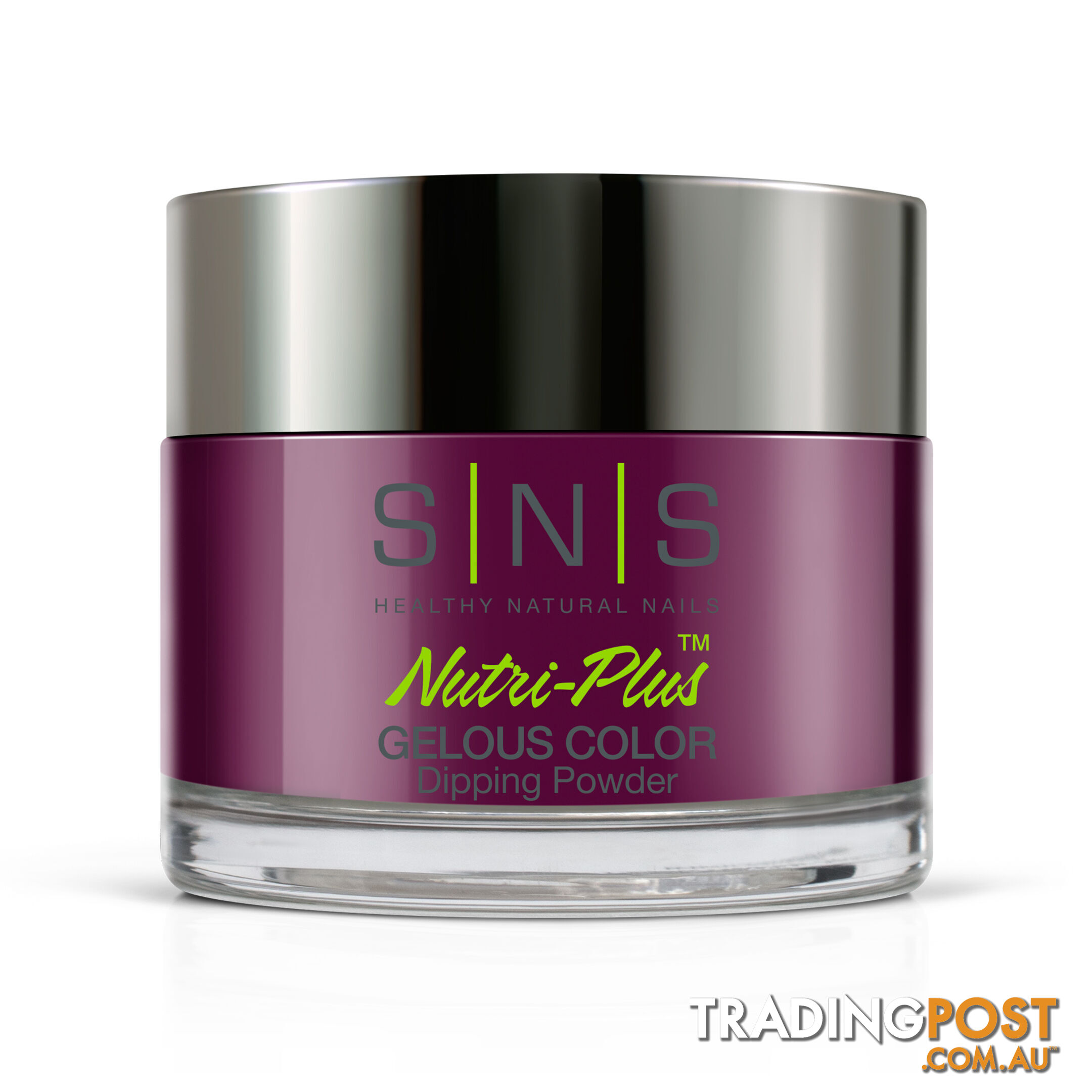 SNS #116 Gelous Dipping Powder 28g (1oz) Dark Orchid - 635635721107