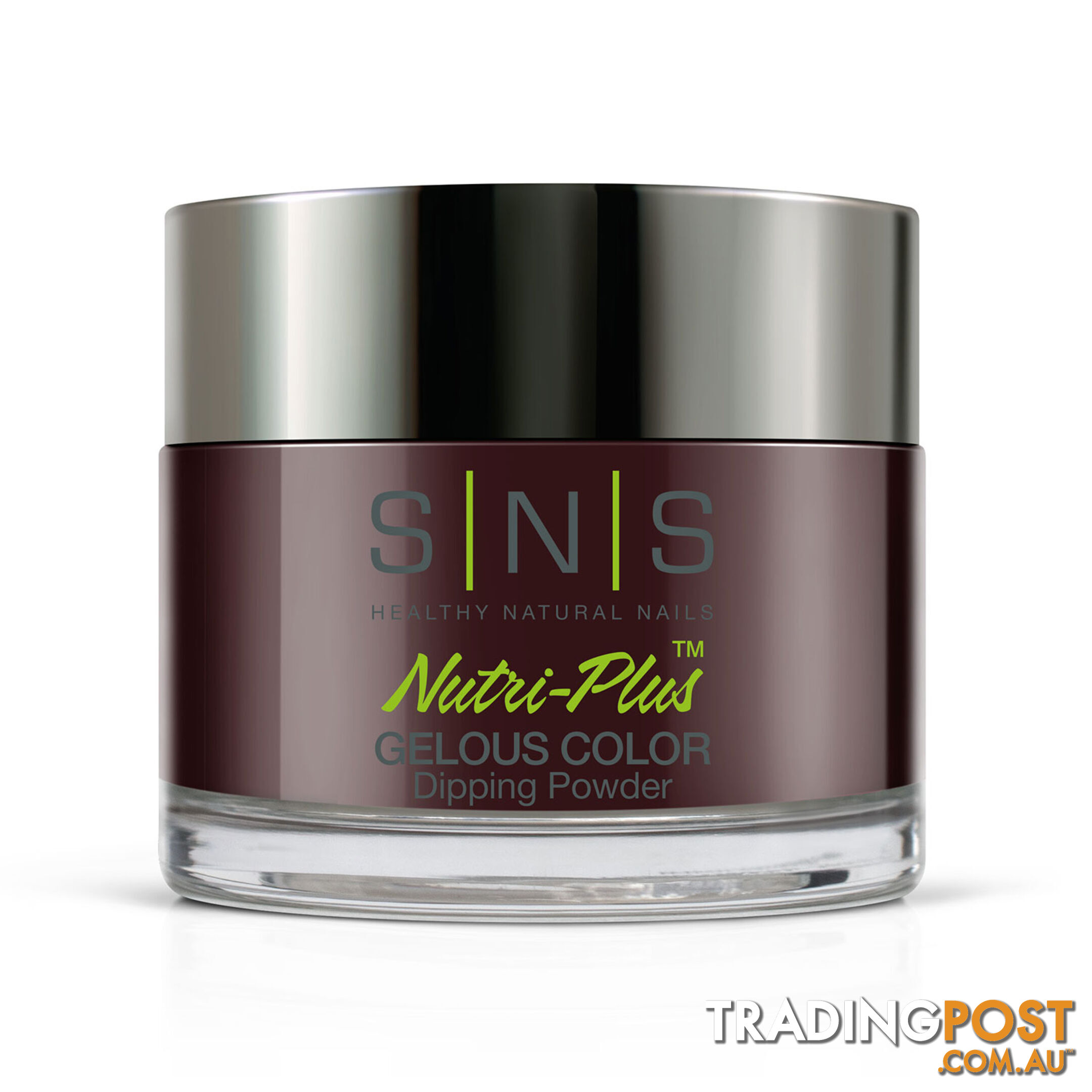 SNS HM19 Gelous Dipping Powder 43g (1.5oz) Black Rasberry - 655302844908