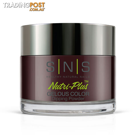 SNS HM19 Gelous Dipping Powder 43g (1.5oz) Black Rasberry - 655302844908