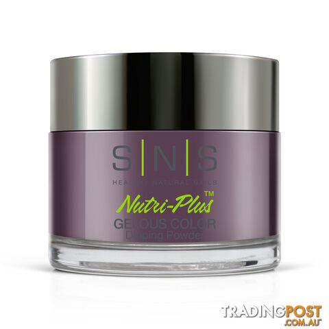 SNS IS16 Gelous Dipping Powder 28g (1oz) Plum Luck - 655302824238