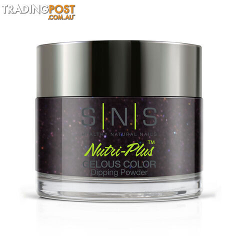 SNS BOS22 Gelous Dipping Powder 28g (1oz) Is That Black? - 635635730086