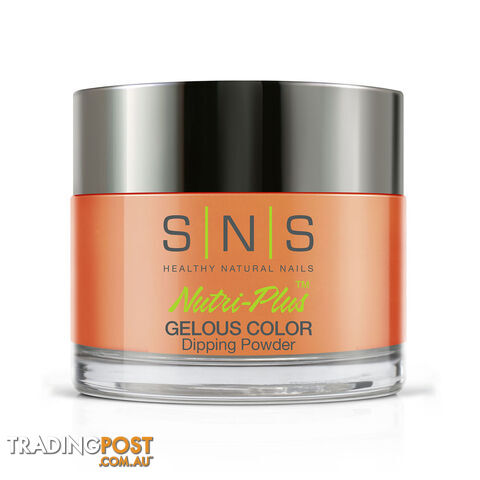 SNS #265 Gelous Dipping Powder 28g (1oz) Orange, Its Obvious - 635635722296