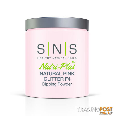 SNS Natural Pink Glitter F4 (16oz) 448g - 635635735524
