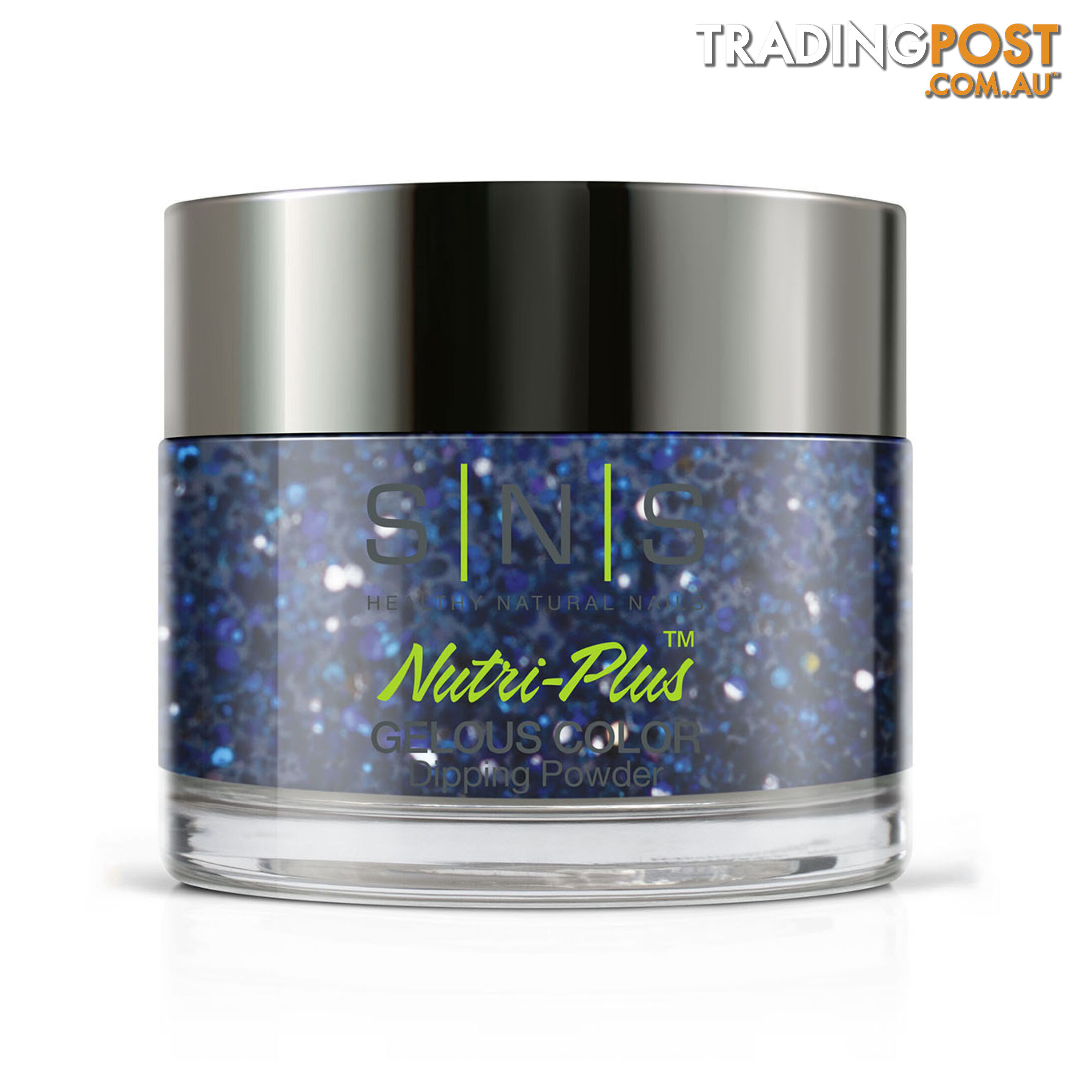 SNS #124 Gelous Dipping Powder 28g (1oz) Twilight Blue - 635635721176