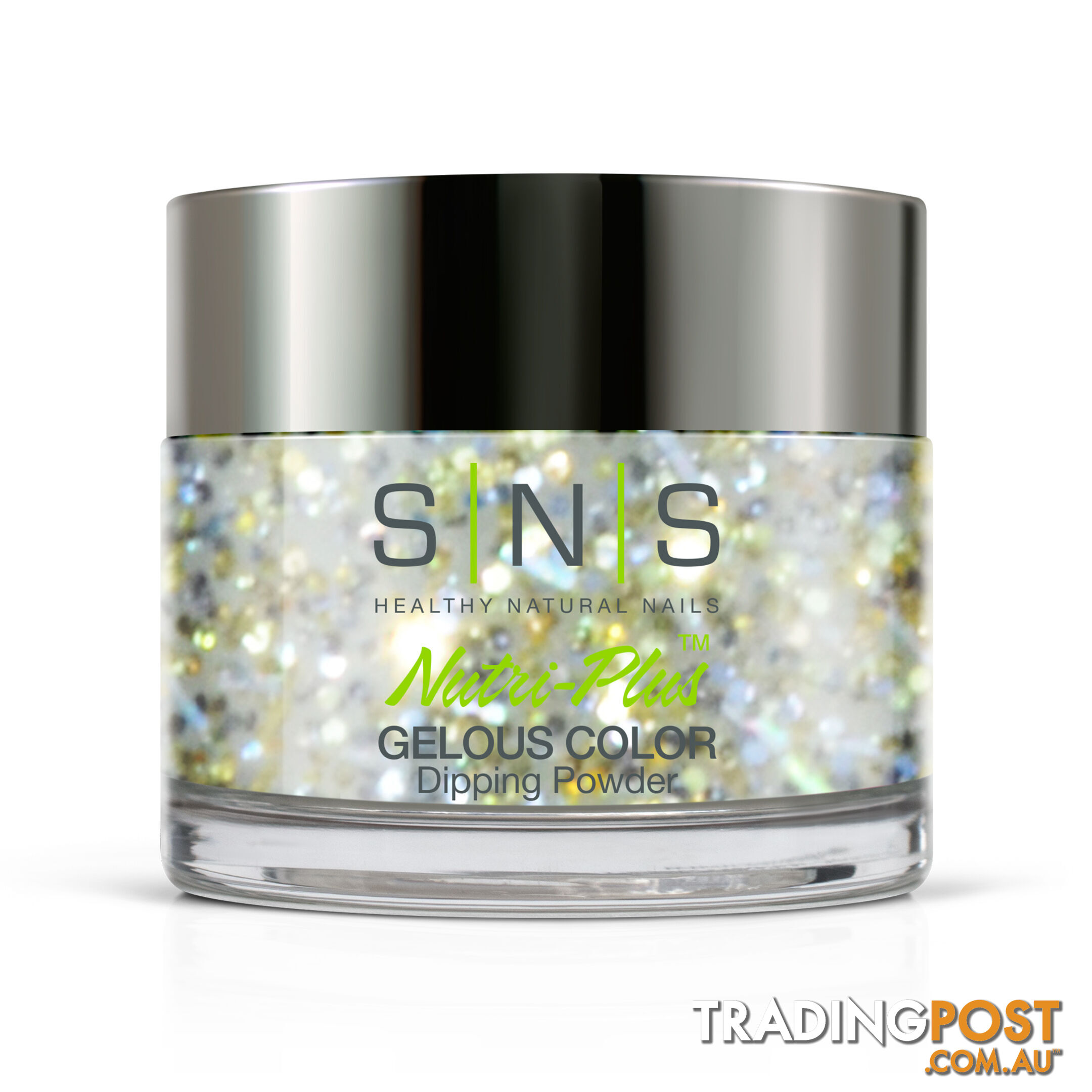 SNS WW05 Gelous Dipping Powder 28g (1oz) Silver Bells - 655302824481