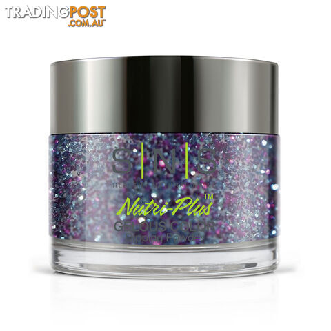 SNS DC08 Gelous Dipping Powder 28g (1oz) Baby Boomer Blue - 635635723392