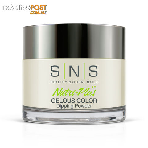 SNS WW11 Gelous Dipping Powder 28g (1oz) White Elephant - 655302824542