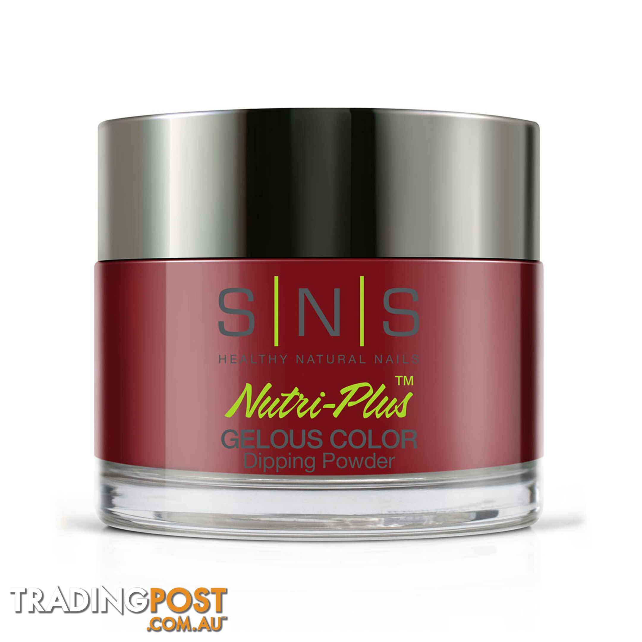 SNS #045 Gelous Dipping Powder 28g (1oz) Lava Inferno Red - 635635720537