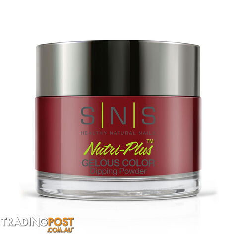 SNS #045 Gelous Dipping Powder 28g (1oz) Lava Inferno Red - 635635720537