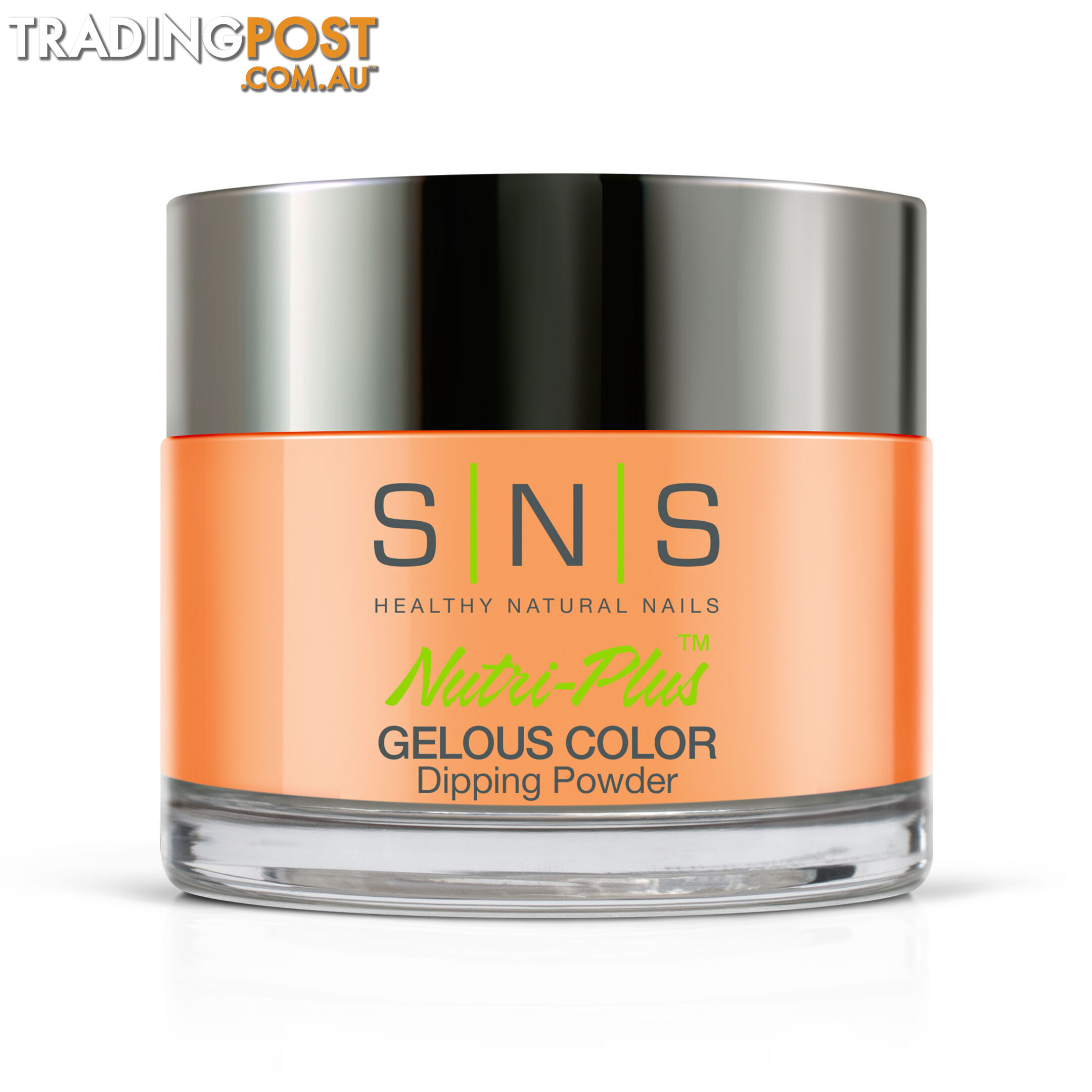 SNS #034 Gelous Dipping Powder 28g (1oz) Mandarin Orange - 635635720421