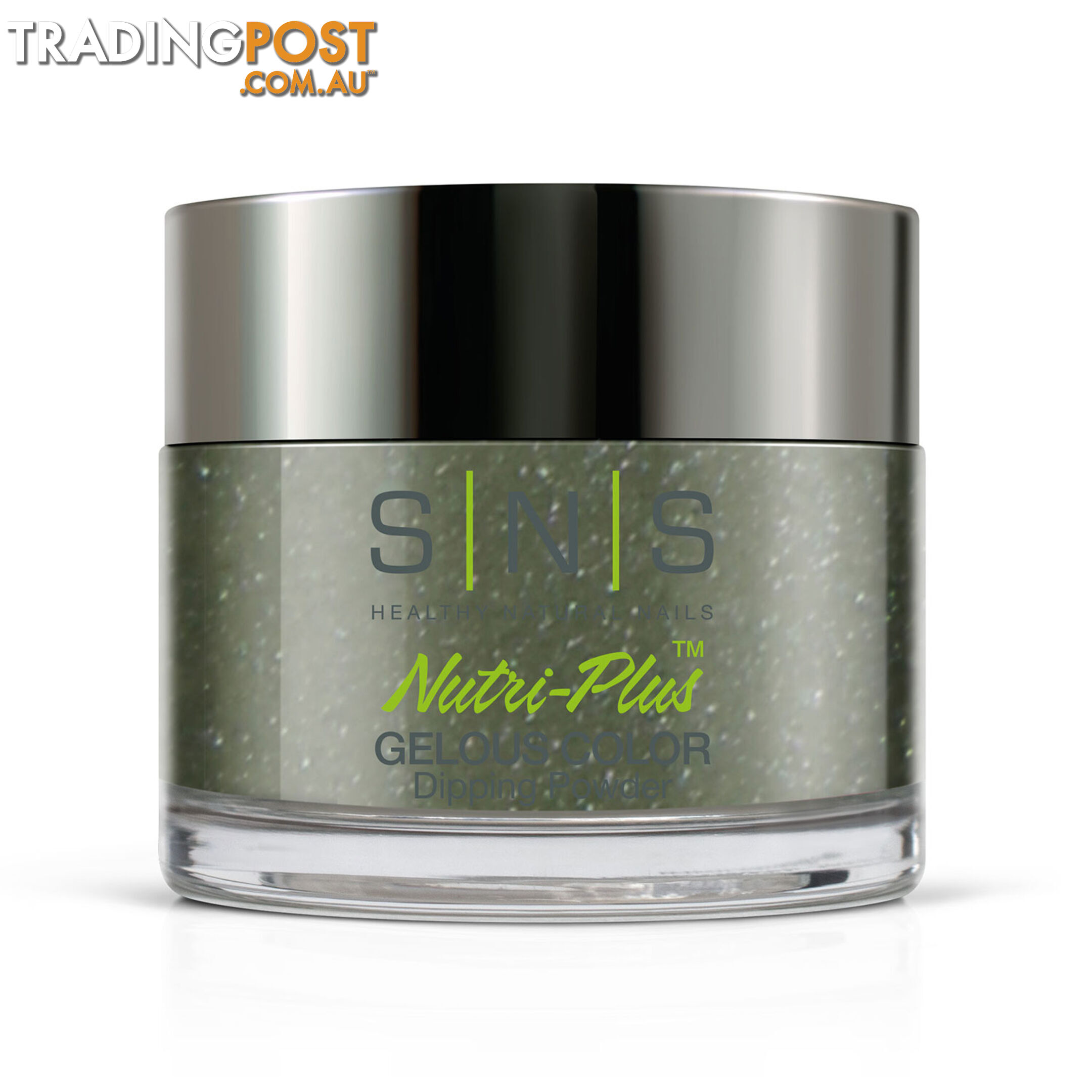 SNS HM35 Gelous Dipping Powder 43g (1.5oz) Pesto Peas - 655302845066